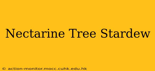 Nectarine Tree Stardew