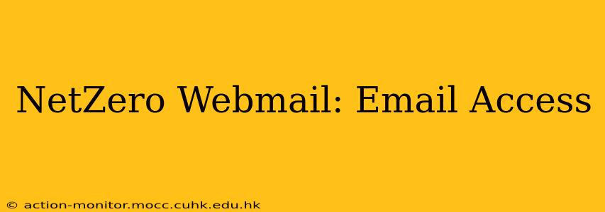 NetZero Webmail: Email Access