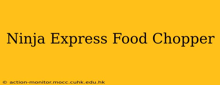 Ninja Express Food Chopper