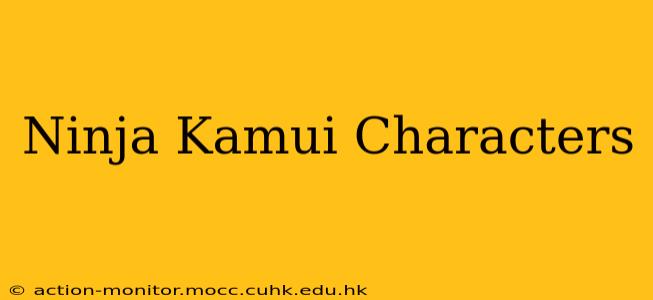 Ninja Kamui Characters