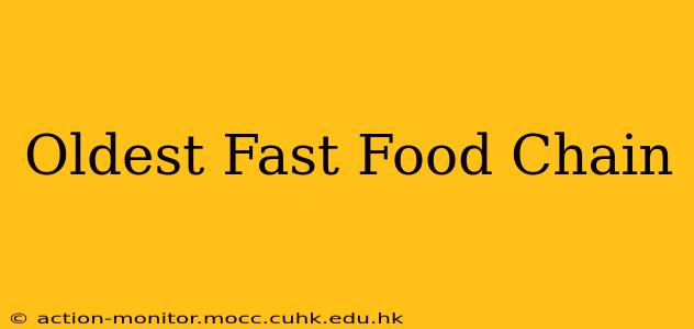 Oldest Fast Food Chain