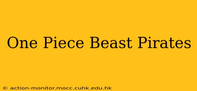 One Piece Beast Pirates