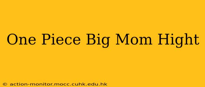 One Piece Big Mom Hight