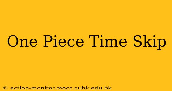 One Piece Time Skip