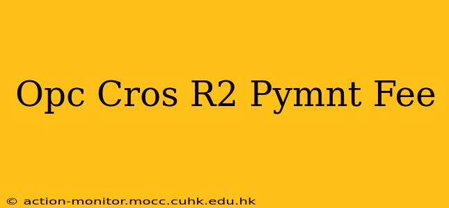 Opc Cros R2 Pymnt Fee