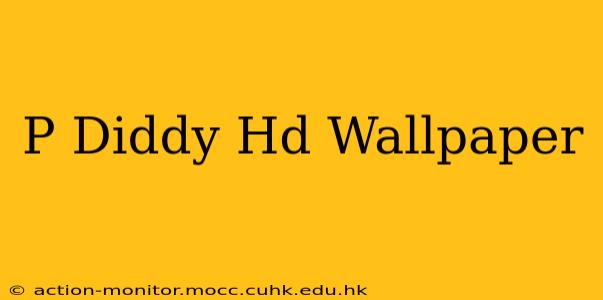 P Diddy Hd Wallpaper