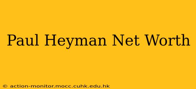 Paul Heyman Net Worth