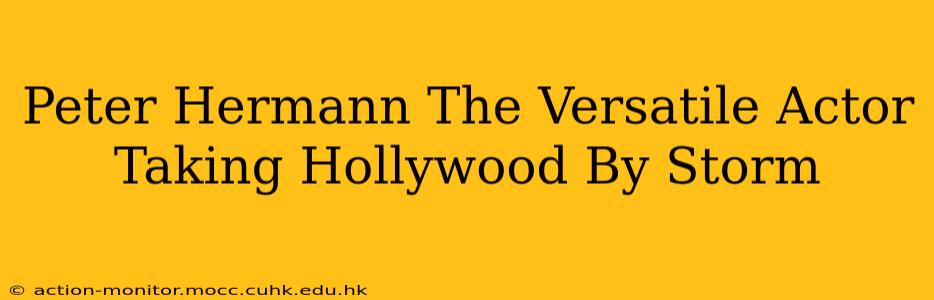 Peter Hermann The Versatile Actor Taking Hollywood By Storm