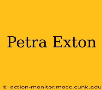 Petra Exton