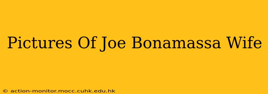 Pictures Of Joe Bonamassa Wife