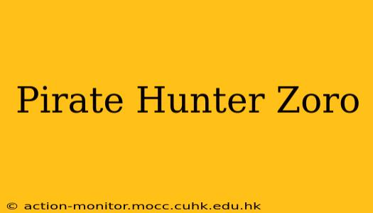 Pirate Hunter Zoro