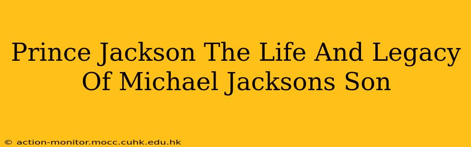Prince Jackson The Life And Legacy Of Michael Jacksons Son