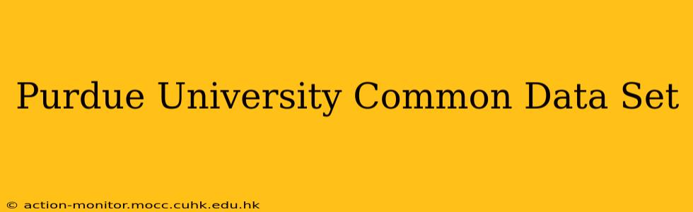 Purdue University Common Data Set