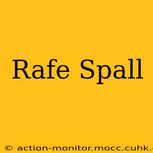Rafe Spall