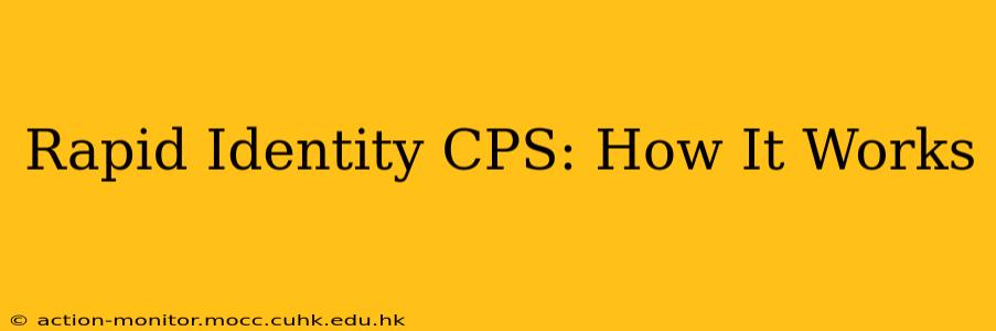 Rapid Identity CPS: How It Works