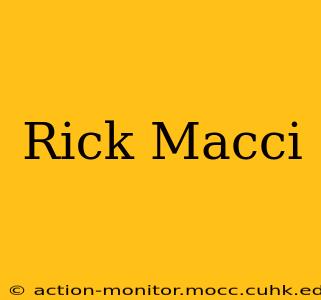 Rick Macci
