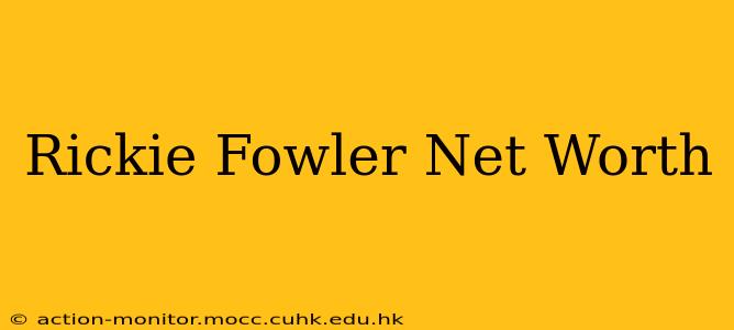 Rickie Fowler Net Worth