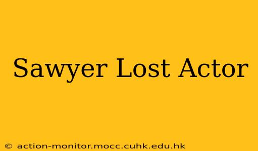 Sawyer Lost Actor