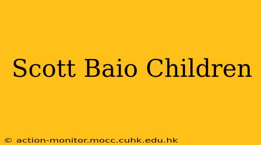 Scott Baio Children
