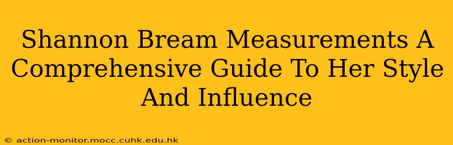Shannon Bream Measurements A Comprehensive Guide To Her Style And Influence