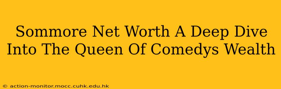 Sommore Net Worth A Deep Dive Into The Queen Of Comedys Wealth