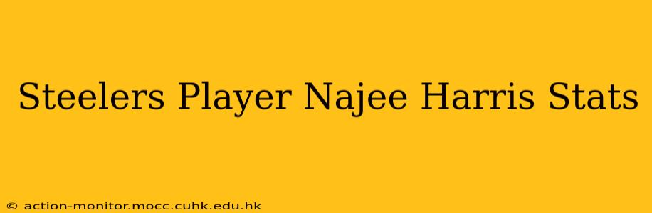 Steelers Player Najee Harris Stats