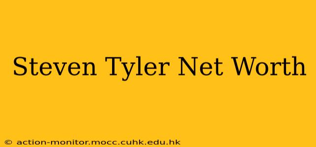 Steven Tyler Net Worth