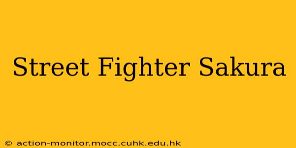 Street Fighter Sakura