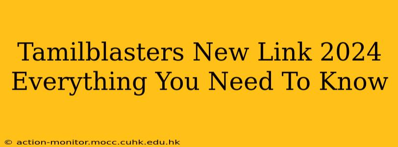 Tamilblasters New Link 2024 Everything You Need To Know