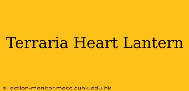 Terraria Heart Lantern