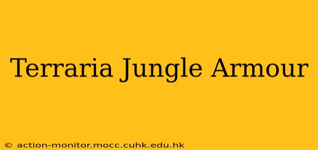 Terraria Jungle Armour