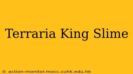 Terraria King Slime