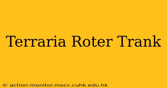 Terraria Roter Trank