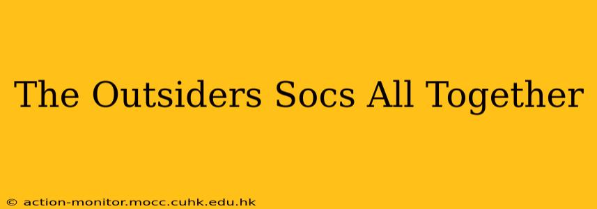 The Outsiders Socs All Together