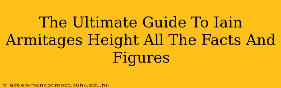 The Ultimate Guide To Iain Armitages Height All The Facts And Figures