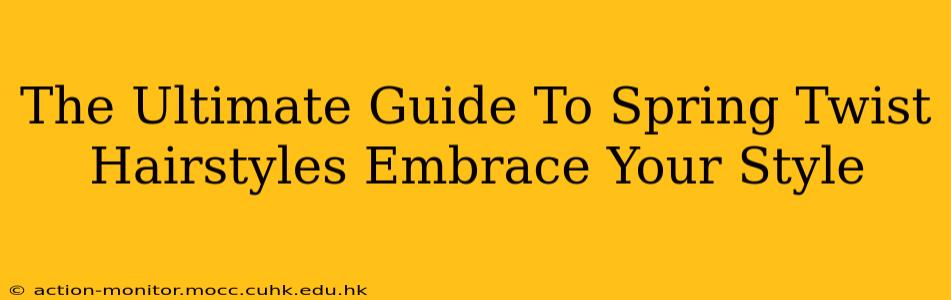 The Ultimate Guide To Spring Twist Hairstyles Embrace Your Style