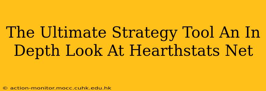 The Ultimate Strategy Tool An In Depth Look At Hearthstats Net