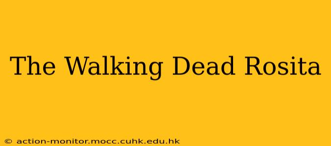 The Walking Dead Rosita