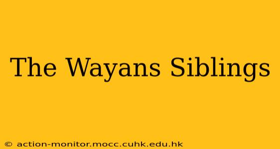 The Wayans Siblings