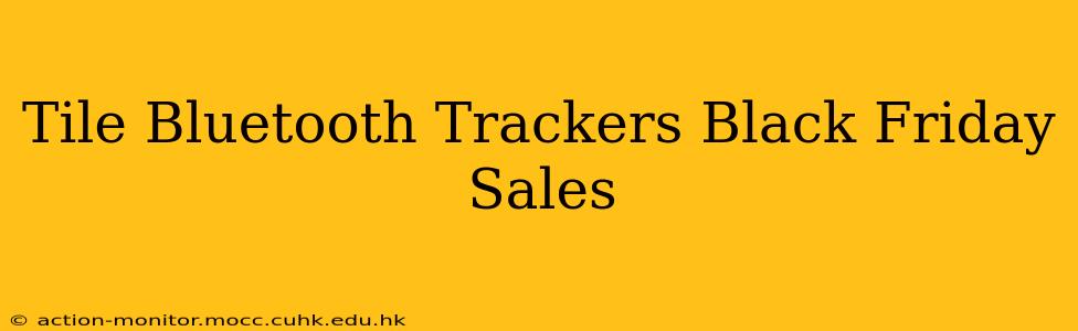 Tile Bluetooth Trackers Black Friday Sales