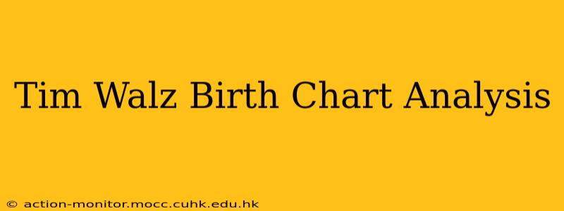 Tim Walz Birth Chart Analysis