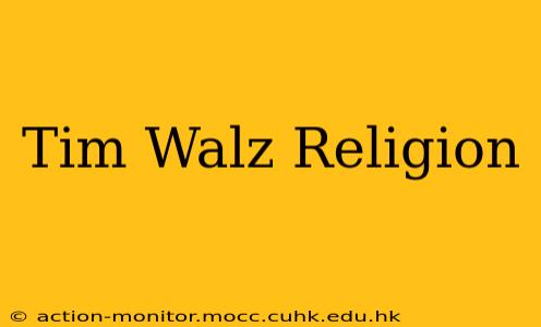 Tim Walz Religion
