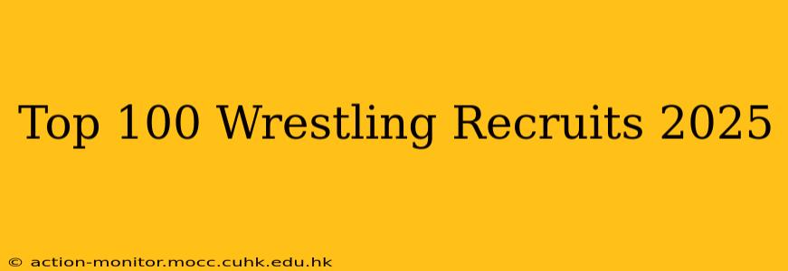 Top 100 Wrestling Recruits 2025