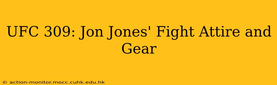 UFC 309: Jon Jones' Fight Attire and Gear