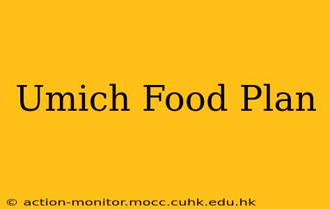 Umich Food Plan