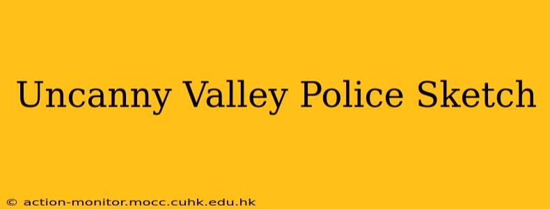 Uncanny Valley Police Sketch