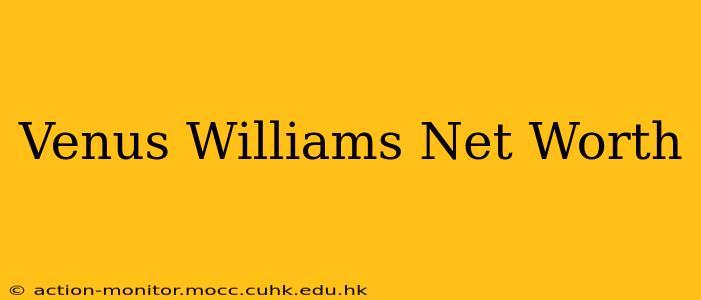 Venus Williams Net Worth