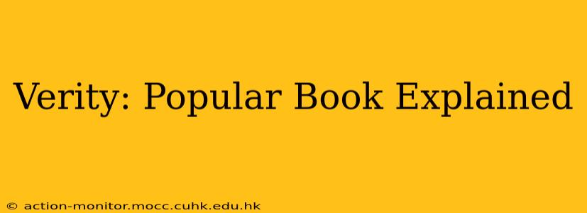 Verity: Popular Book Explained