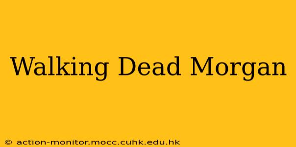 Walking Dead Morgan