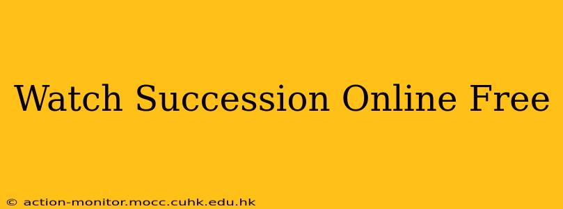Watch Succession Online Free